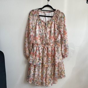 Womens Medium Lauren Conrad Floral Dress